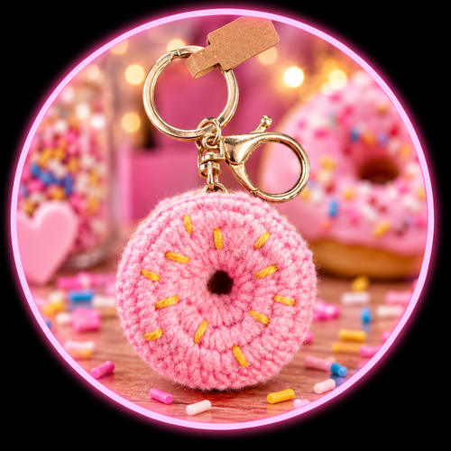 Donut Schlüsselanhänger