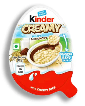 Kinder Creamy Milky & Crunchy 19 Gramm