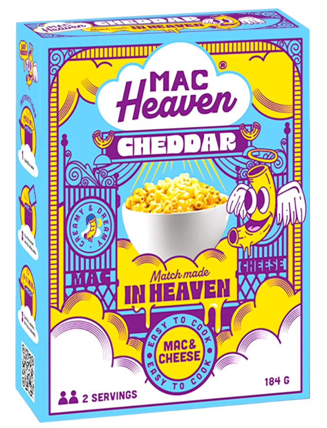 Mac Heaven Cheddar 184 Gramm