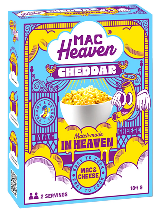 Mac Heaven Cheddar 184 Gramm