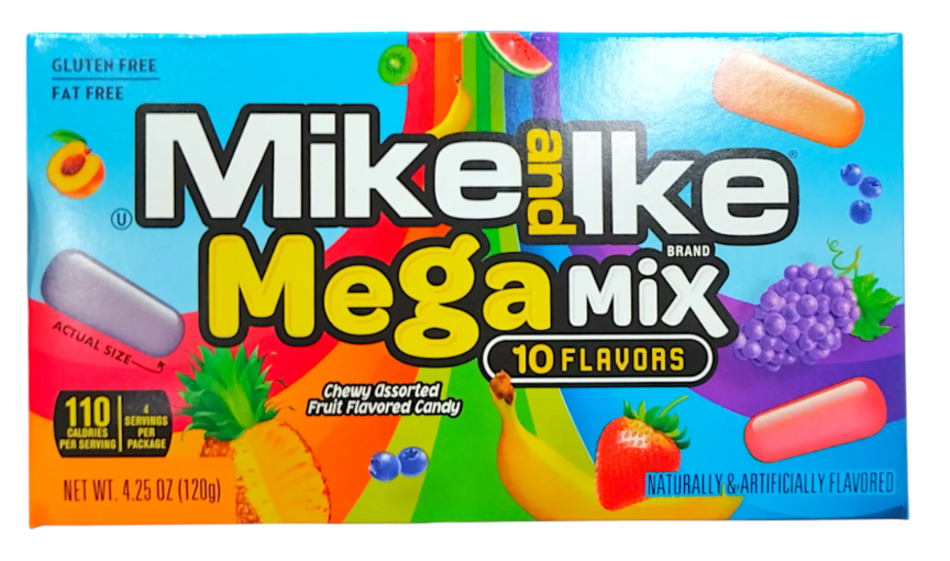 Mike and Ike Mega Mix 120 Gramm