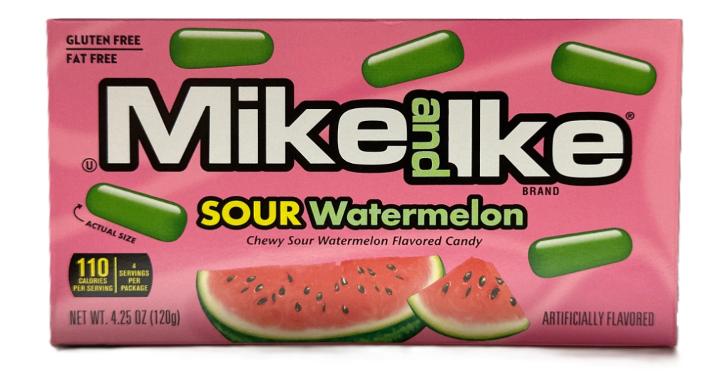 Mike and Ike Sour Watermelon 120 Gramm