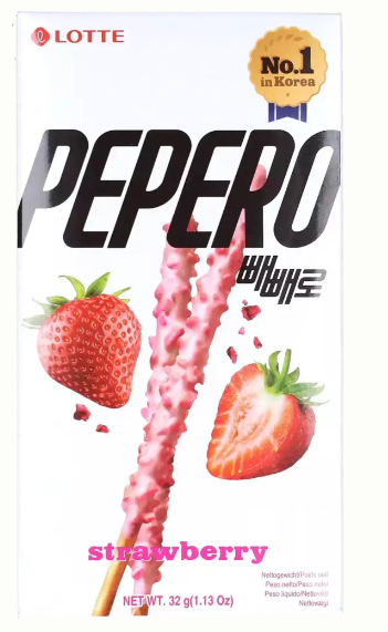 Pepero - Strawberry Cookie 32g
