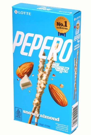 Pepero - Snowy Almond 32 Gramm