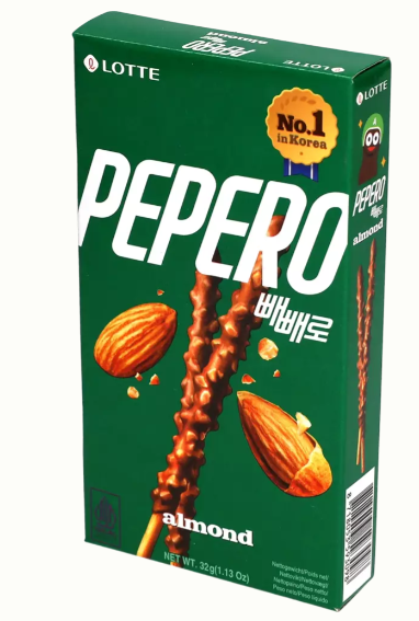 Pepero - Almond 32 Gramm