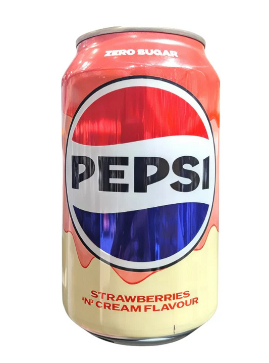 Pepsi Strawberry & Cream Zero 330 ml
