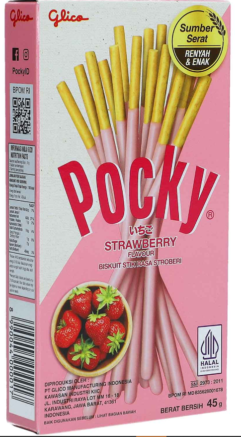 Pocky Strawberry 40 Gramm