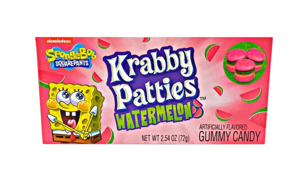 Spongebob Krabby Patties Watermelon 77 Gramm