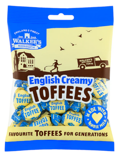 Walker`s English Creamy Toffees 150 Gramm
