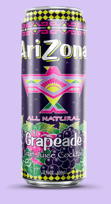 Arizona Grapeade Can 650ml