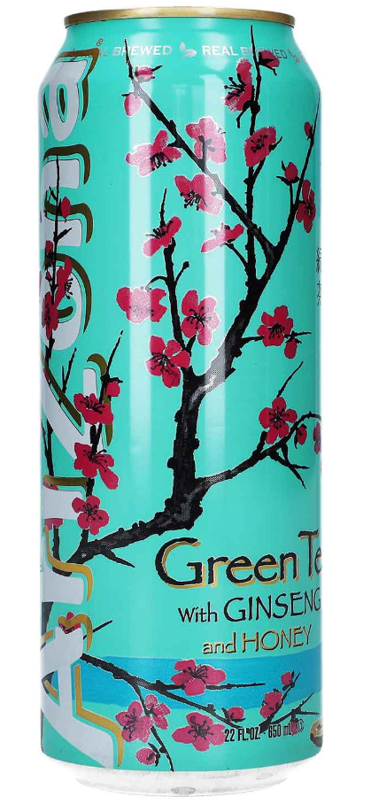 Arizona Greentea Can 650ml USA