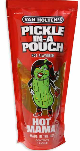 Van Holten´s Pickle in a Pouch Hot Mama USA