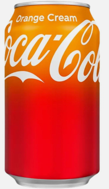 Coca Cola Orange Cream USA 355ml