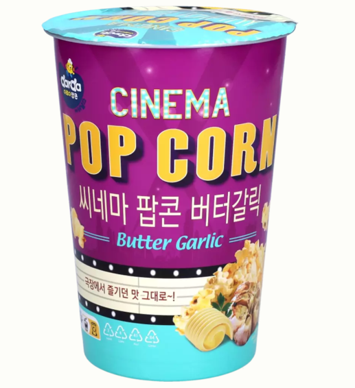 Darda - Cinema Popcorn Butter Garlic 45g