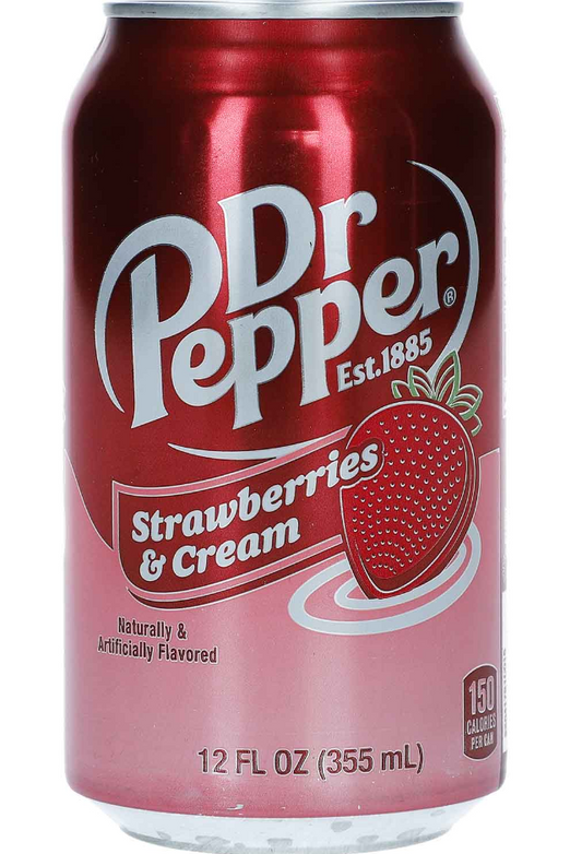 Dr. Pepper Strawberry Cream 355ml USA