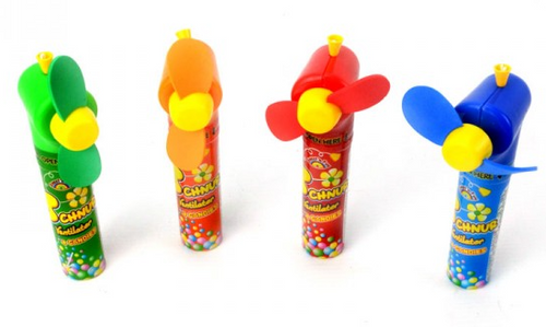 Schnur Ventilator mit Candys
