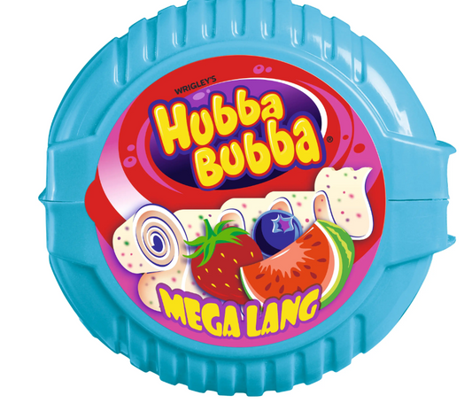 Hubba Bubba Megalang Fancy Tripple Mix 1 Rolle 56Gramm
