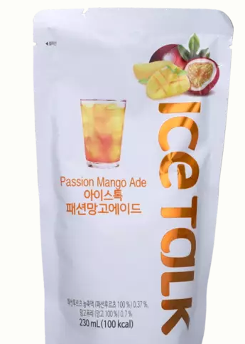Ice Talk - Passion Fruit & Mango Ade 230ml