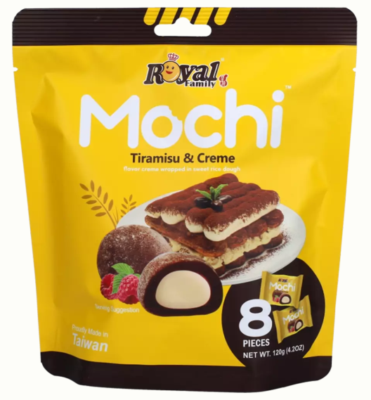 Royal Family – Mochi Tiramisu & Creme 120 g