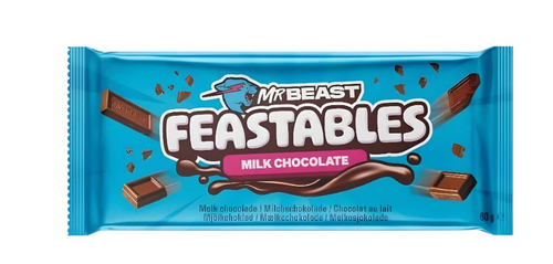 Mr Beast Feastables Milk Chocolate 60 Gramm