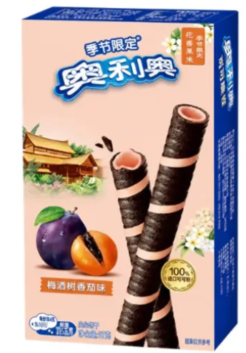 Oreo Crispy Roll Plum 50 Gramm Asien