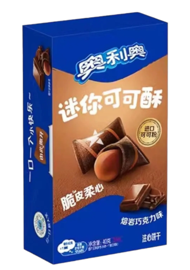 MHD 02.06.2026 Oreo Crispy Cookies - Chocolate 40g