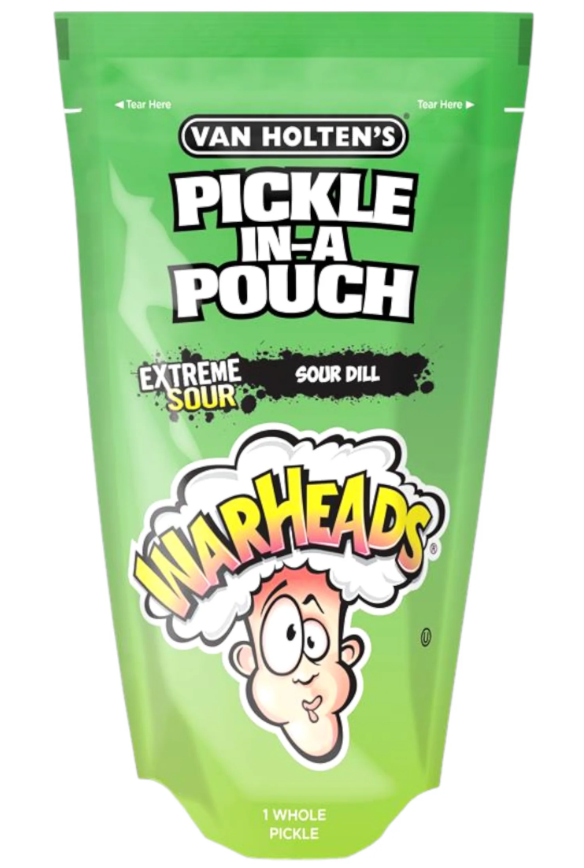 VAN HOLTENS 242 GR WARHEAD EXTREME SOUR PICKLE JUMBO