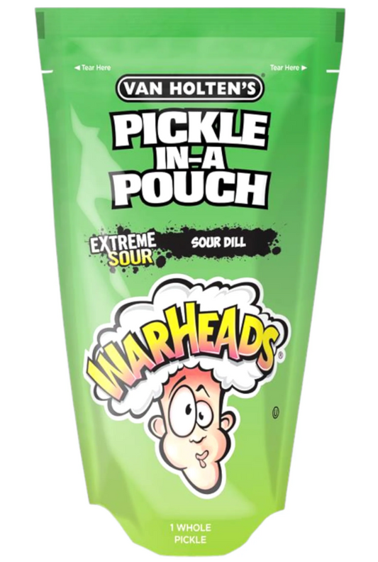 VAN HOLTENS 242 GR WARHEAD EXTREME SOUR PICKLE JUMBO