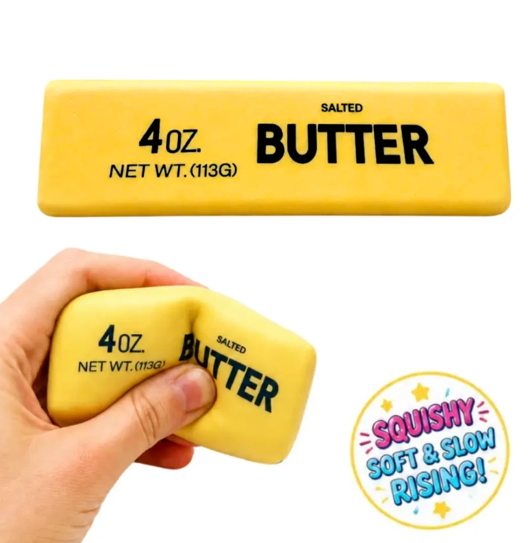 Squishy Gold Butter Spielzeug
